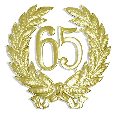 Jubiläumszahl Ø 41 cm, Jubiläumskranz (65) Jubiläumszahl Ø 41 cm, Jubiläumskranz (65) von Kunze