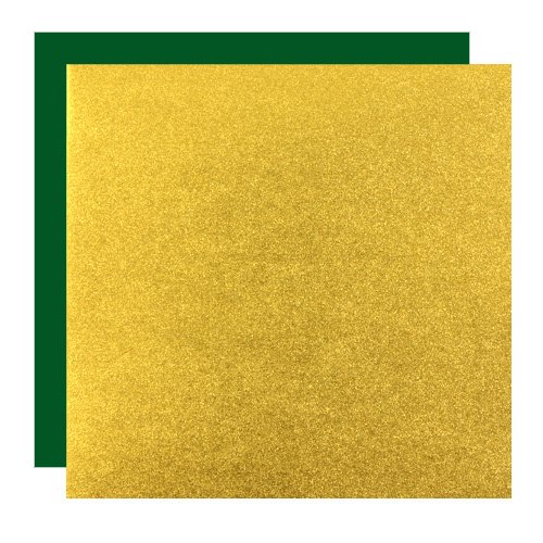 Origami-Papier Premium Double Color 12 cm Metallic-Paper gold-grün, 10 Blatt Origami-Papier Premium Double Color 12 cm Metallic-Paper gold-grün, 10 Blatt von Kurasawa