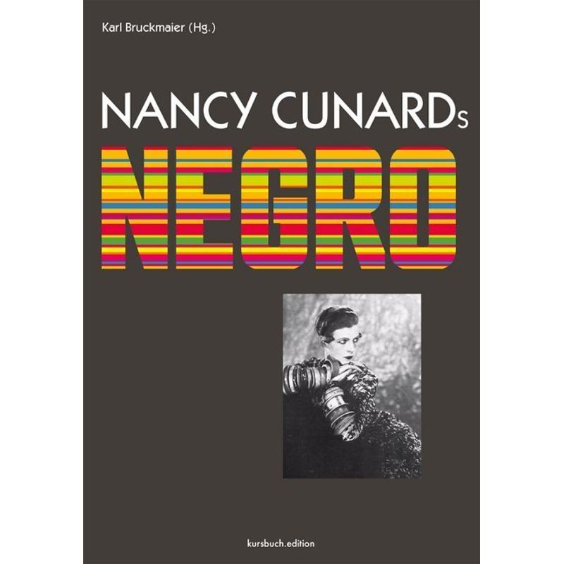 Nancy Cunards Negro, Gebunden von Kursbuch Kulturstiftung
