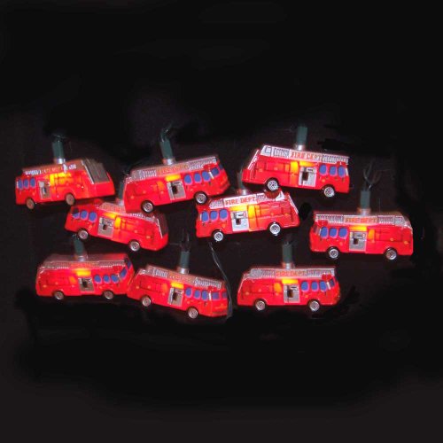 Kurt Adler flammig Fire Truck Light Set von Kurt S. Adler