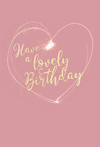 KE - Exklusive Geburtstagskarte Lovely, DIN B6 Format, 176x125mm, Premium Klappkarte inklusive Umschlag - Geschenk für jeden Anlass - Motiv Lovely von Kurt Eulzer