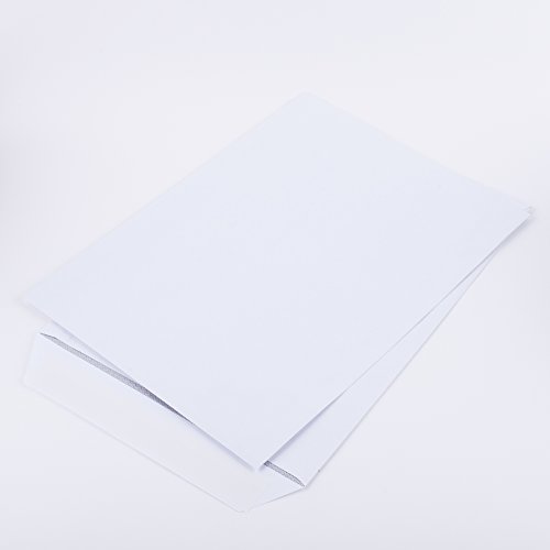 Versandtaschen DIN C4 229 x 324 mm weiß 90 g/m² ohne Fenster haftklebend (124090) (100) von Kurt-Europe.de