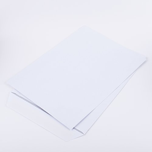 Versandtaschen DIN C4 229 x 324 mm weiß 90 g/m² ohne Fenster haftklebend (124090) (50) von Kurt-Europe.de