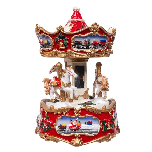 Kurt Adler Musik-Karussell-Tischstück, 17,8 cm Kurt Adler Musik-Karussell-Tischstück, 17,8 cm von Kurt S. Adler