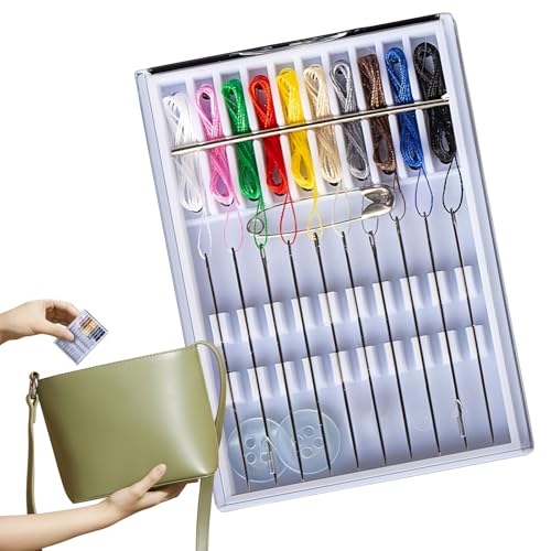 Kustimantu Handheld-Reparaturset, 10 vorherige Farben für Laptop-Zubehör | Stickzubehör mit Broschenknopf für Mama Oma Männer Männer Kustimantu Handheld-Reparaturset, 10 vorherige Farben für Laptop-Zubehör | Stickzubehör mit Broschenknopf für Mama Oma Männer Männer von Kustimantu