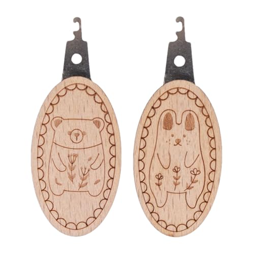 Kustimantu Handnähnadel-Fädler - 2 Stück Handarbeitszubehör Mit Tierdesign | Einfach Zu Bedienender Bastelbedarf Als Geschenkidee Für Mama Oma Papa Ehefrau & Ehemann Kustimantu Handnähnadel-Fädler - 2 Stück Handarbeitszubehör Mit Tierdesign | Einfach Zu Bedienender Bastelbedarf Als Geschenkidee Für Mama Oma Papa Ehefrau & Ehemann von Kustimantu