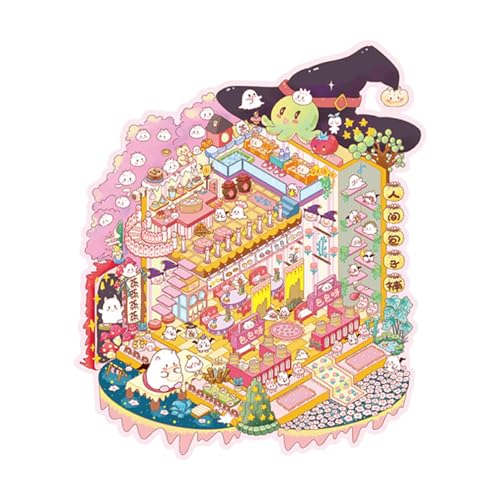 Kustimantu Haus-Szenenaufkleber, Miniatur-Haus-Szenenaufkleber | Erstellen von Miniatur-Abziehbildern, Szenenaufkleber – Scrapbooking-Kunst für Erwachsene, machen Sie Ihre eigenen Kustimantu Haus-Szenenaufkleber, Miniatur-Haus-Szenenaufkleber | Erstellen von Miniatur-Abziehbildern, Szenenaufkleber – Scrapbooking-Kunst für Erwachsene, machen Sie Ihre eigenen von Kustimantu