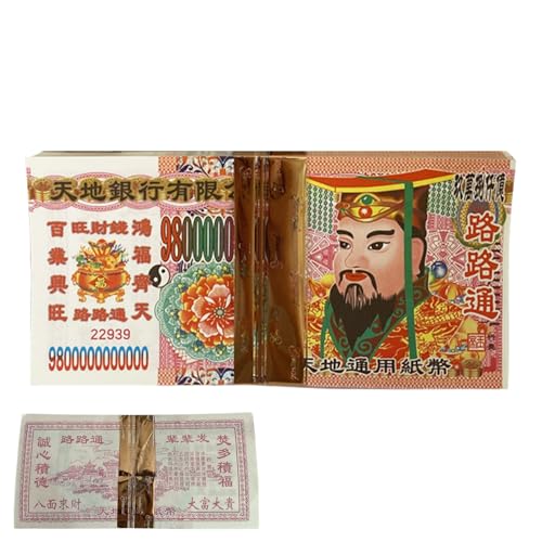 Kustimantu Joss Papier | Silber der Ahnen für Partys, 100 Blatt für Geisterparty, Tradition der Tempel, Zeremonie Qingming Ritual Kustimantu Joss Papier | Silber der Ahnen für Partys, 100 Blatt für Geisterparty, Tradition der Tempel, Zeremonie Qingming Ritual von Kustimantu