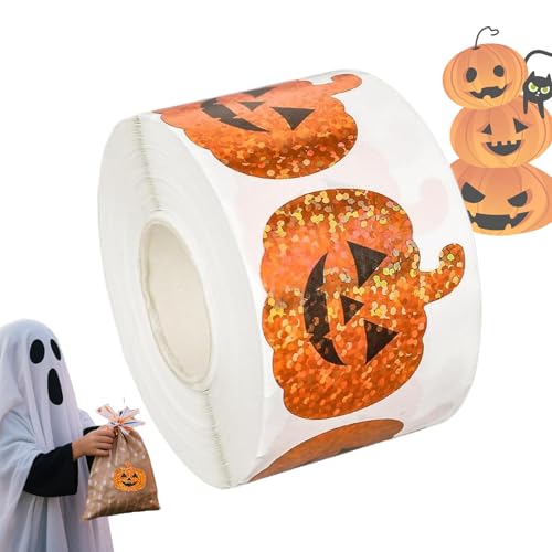 Kustimantu Kürbis-Aufkleber, Halloween-Kürbis-Aufkleber, für Scrapbooking, 500 Stück, Aufkleber, Bastelzubehör für Aktivitäten, Urlaub, Jugendliche, kleine Spiele, Klassenzimmer Kustimantu Kürbis-Aufkleber, Halloween-Kürbis-Aufkleber, für Scrapbooking, 500 Stück, Aufkleber, Bastelzubehör für Aktivitäten, Urlaub, Jugendliche, kleine Spiele, Klassenzimmer von Kustimantu