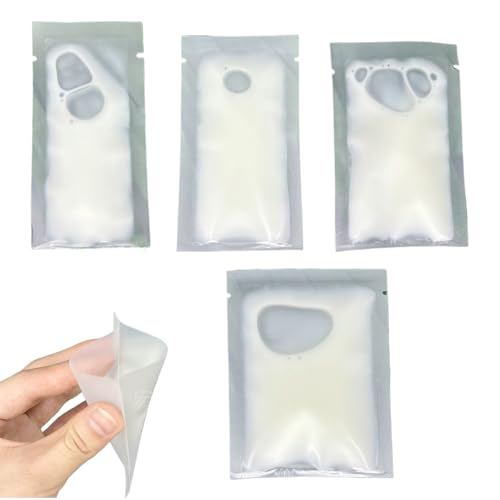 Kustimantu Transparente Mini-Taschen – Beutel für Flüssigkeiten | 100 Stück transparente Verpackungszubehör in kleinen Beuteln für Schmuck, Spielzeug, Perlen, Schrauben, Pillen, Snacks, Creme, Shampoo Kustimantu Transparente Mini-Taschen – Beutel für Flüssigkeiten | 100 Stück transparente Verpackungszubehör in kleinen Beuteln für Schmuck, Spielzeug, Perlen, Schrauben, Pillen, Snacks, Creme, Shampoo von Kustimantu