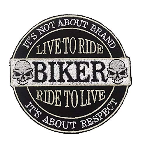 Live to Ride Skull Totenkopf von KUSTOM FACTORY