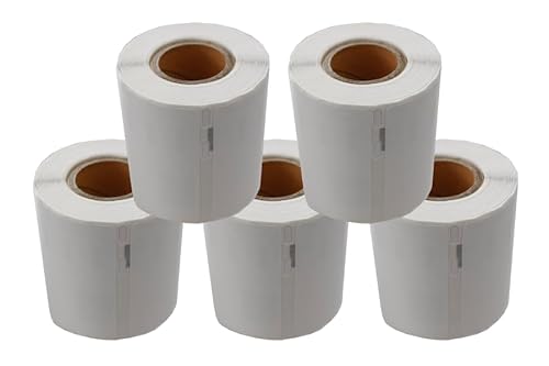 5 Rollen Etiketten für Dymo Typ 99016-2 Ettiketten 46x78 mm von Kutlu Deutschland GmbH