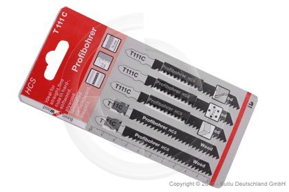 5x Stichsägebätter Sägeblatt für Holz (medium) von Kutlu Deutschland GmbH