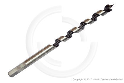 6mm Lewis Schlangenbohrer Holzbohrer für normales Bohrfutter 6x110mm von Kutlu Deutschland GmbH
