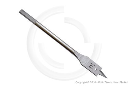 Flachfräsbohrer Holzbohrer Spatenbohrer 14mm von Kutlu Deutschland GmbH
