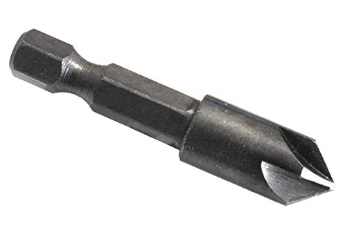 Holzsenker Kegelsenker 1/4" Sechskantschaft Schlagschrauber/Akkuschrauber 10mm von Kutlu Deutschland GmbH