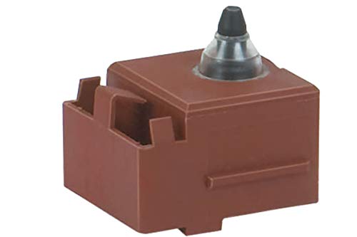 Kutlu Deutschland GmbH Schalter Ersatzteile für Makita (Artikelnr. 650621-4) - Kippschalter, Druckknopf, EIN-AUS, Braun von Kutlu Deutschland GmbH