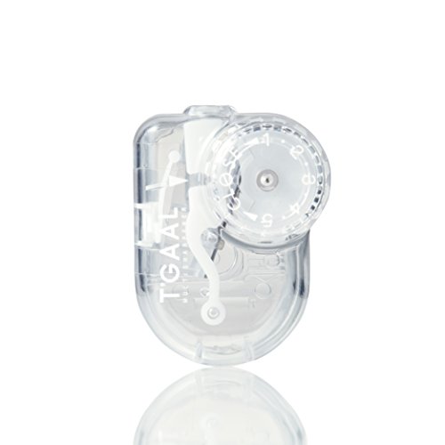 Kutsuwa Hi LiNE T'GAAL Bleistiftspitzer, Winkel, verstellbar, transparent (RS028CL) von Kutsuwa