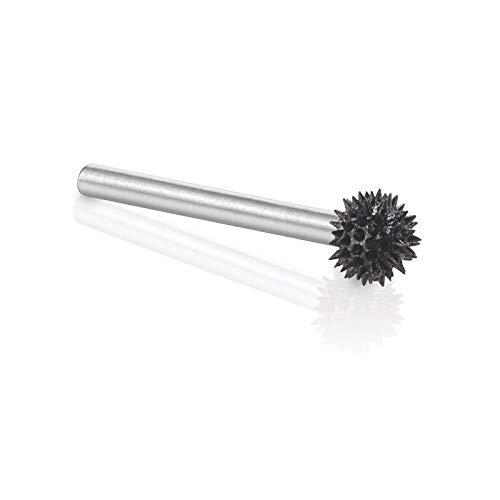 Kutzall Extrem Sphere Rotationsfräser, 1⁄8" Schaft, sehr grob - Holzbearbeitungsaufsatz für Dremel, Foredom, Milwaukee Werkzeuge. Abrasives Wolframkarbid, 1⁄4" (6,3 mm) Kopfdurchmesser, SX-14-EC von Kutzall