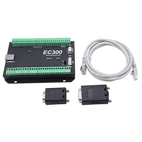 Ethernet-CNC-Mach3-Motion-Controller-Steuerkartenplatine, 3-6-Achsen-300-kHz-24-VDC-EC300, Spindel-PWM-Ausgangssteuerung für Werkzeugmaschinensysteme(3Achse) von Kuuleyn