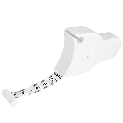 Körpermaßband, 150 cm/60 Zoll genaues Maßband Maßband Körper Fitness messen einziehbares Lineal von Kuuleyn