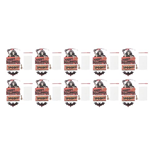 Kuuleyn 10 Set Halloween Hanging Decorations Halloween Trick Party Dekoration Schamreaper Ornamente für Tür, verkauft in Sets von 10 Kuuleyn 10 Set Halloween Hanging Decorations Halloween Trick Party Dekoration Schamreaper Ornamente für Tür, verkauft in Sets von 10 von Kuuleyn