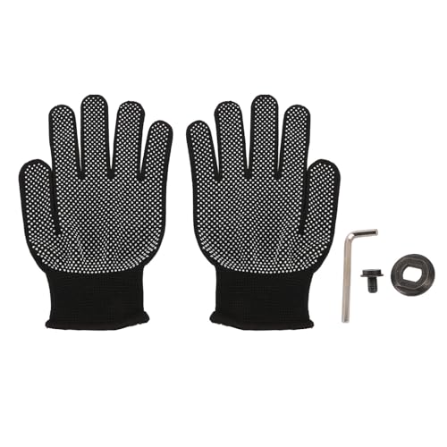 Kuuleyn 61004800 Außenklemme Waschmaschine, Schneidemaschine Außenklemme Waschmaschine, 648697-00 Kreissägeklingen Bolzen mit Sechskantschlüssel 2 Handschuhe professionelle DIY von Kuuleyn