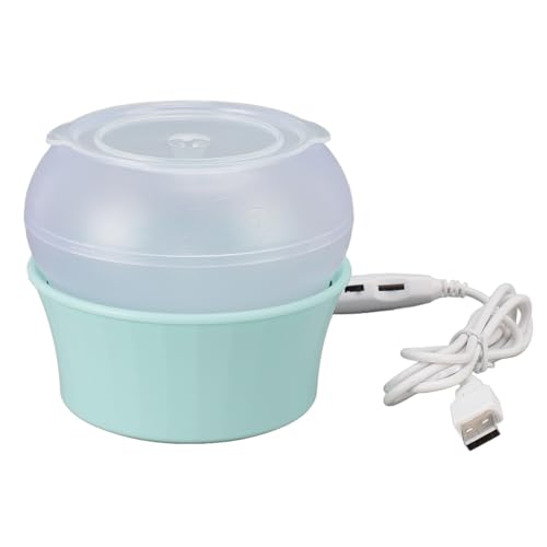 Kuuleyn Electric Bead Spinner,ABS PC Reversible Stepless Speed,Adjustment Efficient USB Powered Quiet Operation Beginner Friendly Portable Design for DIY Bracelet Necklace (Green) von Kuuleyn