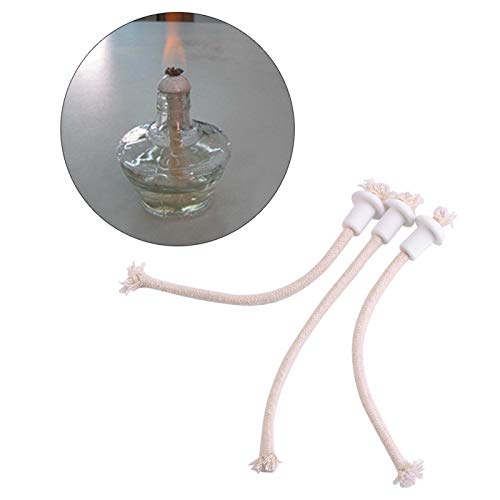 Kuuleyn Keramikdocht, 7-teilig Keramikhalter Taschenlampe Weinflasche Ölkerzenlampe Glasfaser Glasbeständiger Kerosindocht, Dochthalter Kerzendocht Kuuleyn Keramikdocht, 7-teilig Keramikhalter Taschenlampe Weinflasche Ölkerzenlampe Glasfaser Glasbeständiger Kerosindocht, Dochthalter Kerzendocht von Niiyen