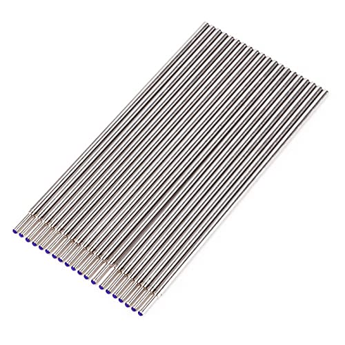 Kuuleyn Tattoo Marker Pen Cores, 20 Stück/Box Tattoo Skin Marker Pen Cores Microblading Markierstift Nachfüllzubehör(Blau) von Kuuleyn