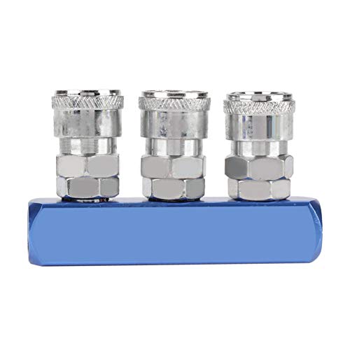 Luftleitungsanschlüsse, Luftschnellanschlüsse, 12-mm-pneumatische Schnellkupplungsbuchse, 2/3/4/5-Wege für Luftschlauchanschluss PT1/4(three) von Kuuleyn
