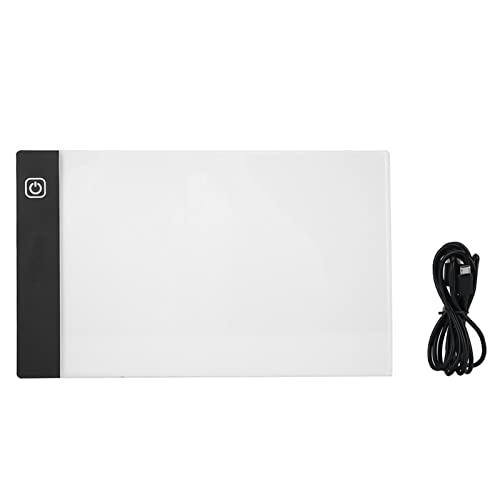 Tragbare Tafellicht-Tracing-Box, Tisch-Trace-Lichtpad, A5 USB-LED-Kopiertafel, 3-stufige Dimmhelligkeit, einstellbare, ultradünne Tracing-Lichtbox zum Zeichnen, Tragbare Tafellicht-Tracing-Box, Tisch-Trace-Lichtpad, A5 USB-LED-Kopiertafel, 3-stufige Dimmhelligkeit, einstellbare, ultradünne Tracing-Lichtbox zum Zeichnen, von Kuuleyn