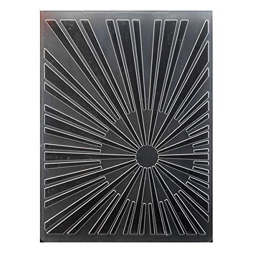 Kwan Crafts Sunshine Prägeschablone, Kunststoff, für Karten, Scrapbooking und andere Bastelarbeiten, 10,6 x 14,5 cm Kwan Crafts Sunshine Prägeschablone, Kunststoff, für Karten, Scrapbooking und andere Bastelarbeiten, 10,6 x 14,5 cm von Kwan Crafts