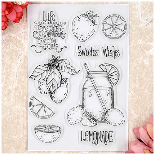 Kwan Crafts Sweetest Wishes Limonade transparente Stempel für Kartenherstellung, Dekoration und DIY Scrapbooking Kwan Crafts Sweetest Wishes Limonade transparente Stempel für Kartenherstellung, Dekoration und DIY Scrapbooking von Kwan Crafts
