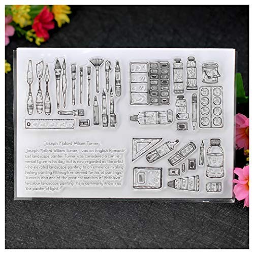 Kwan Crafts Malwerkzeuge klare Stempel f?r Kartenherstellung, Dekoration und DIY Scrapbooking von Kwan Crafts