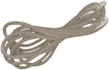 KyJyGy Endlosschnur, 183 cm, Weiß, 2,7 mm KyJyGy Endlosschnur, 183 cm, Weiß, 2,7 mm von KyJyGy Smart Accessories