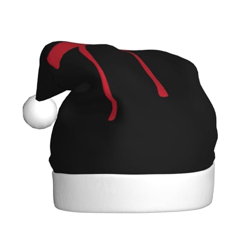 Karate Herren Weihnachtsmannmütze, Urlaub für Erwachsene, Unisex, Samt, Komfort, extra dicker Hut für Neujahr Karate Herren Weihnachtsmannmütze, Urlaub für Erwachsene, Unisex, Samt, Komfort, extra dicker Hut für Neujahr von Kycvds