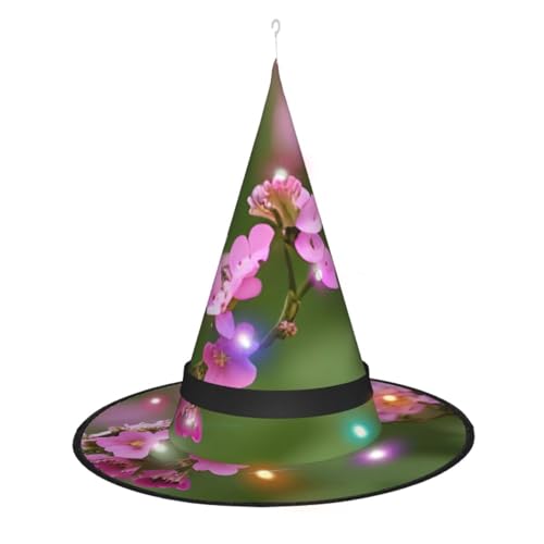 Kycvds Bienen-fliegende Halloween-Hexenhüte sind mit Lichtern verziert, die große Halloween-Partyzubehör dekorieren. Kycvds Bienen-fliegende Halloween-Hexenhüte sind mit Lichtern verziert, die große Halloween-Partyzubehör dekorieren. von Kycvds