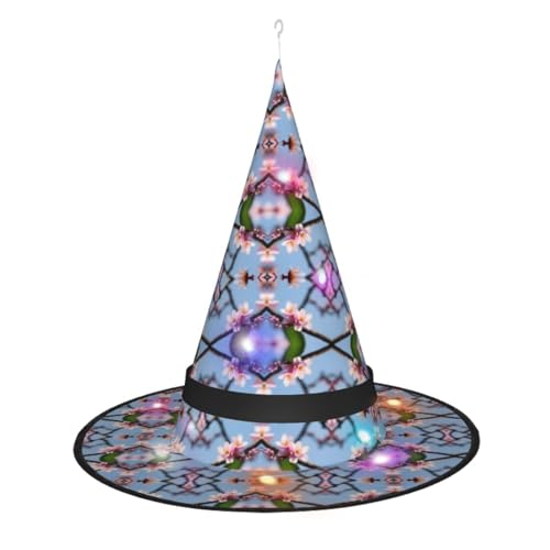 Kycvds Pflaumenblüte 1 Halloween-Hexenhüte sind mit Lichtern verziert, die große Halloween-Partyzubehör dekorieren. Kycvds Pflaumenblüte 1 Halloween-Hexenhüte sind mit Lichtern verziert, die große Halloween-Partyzubehör dekorieren. von Kycvds