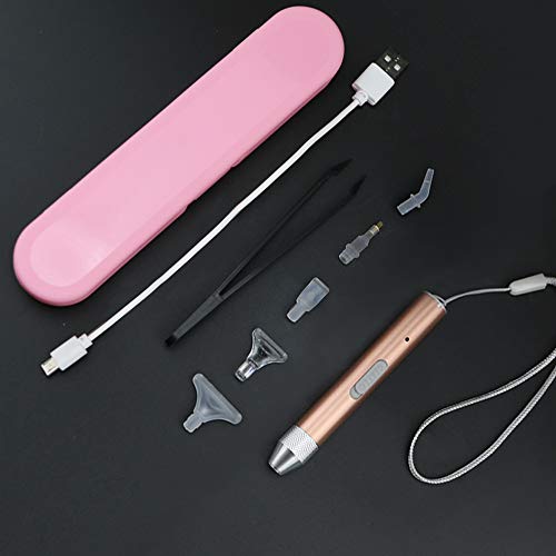 Kyduu LED Licht Diamond Painting Pen,5D Diamant Malerei Werkzeug LED Point HSS-Pen,Kreuzstich Punkt Stift,Point Drill Pen mit LED-Licht,Diamond Painting Zubehör Stift,Leuchtende DIY Stickerei Pinzette Kyduu LED Licht Diamond Painting Pen,5D Diamant Malerei Werkzeug LED Point HSS-Pen,Kreuzstich Punkt Stift,Point Drill Pen mit LED-Licht,Diamond Painting Zubehör Stift,Leuchtende DIY Stickerei Pinzette von Kyduu
