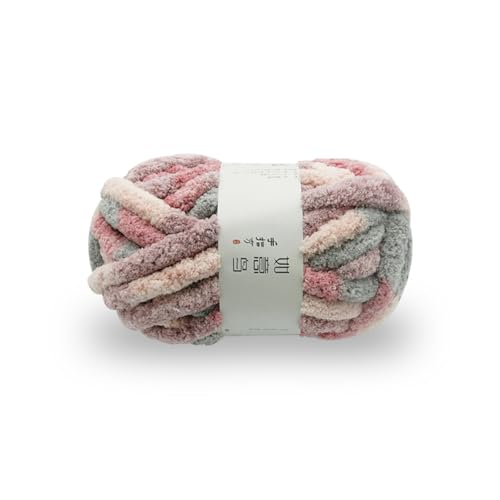 KyeeaDIY Chunky Garn für das Häkeln 1 Packung, Chenille Garn für Handstricken, Riesen Dicke Fluffige Garne Super Sperrige Weiche Plüsch Fuzzy Häkelngarn Multicolor Jumbo Garn für Häkeldecke (K) KyeeaDIY Chunky Garn für das Häkeln 1 Packung, Chenille Garn für Handstricken, Riesen Dicke Fluffige Garne Super Sperrige Weiche Plüsch Fuzzy Häkelngarn Multicolor Jumbo Garn für Häkeldecke (K) von KyeeaDIY