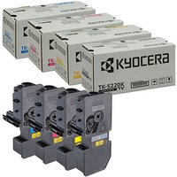 KYOCERA TK-5220K/C/M/Y  schwarz, cyan, magenta, gelb Toner, 4er-Set von Kyocera
