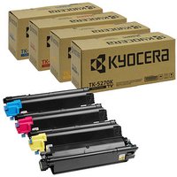 KYOCERA TK-5270K/C/M/Y schwarz, cyan, magenta, gelb Toner, 4er-Set KYOCERA TK-5270K/C/M/Y schwarz, cyan, magenta, gelb Toner, 4er-Set von Kyocera