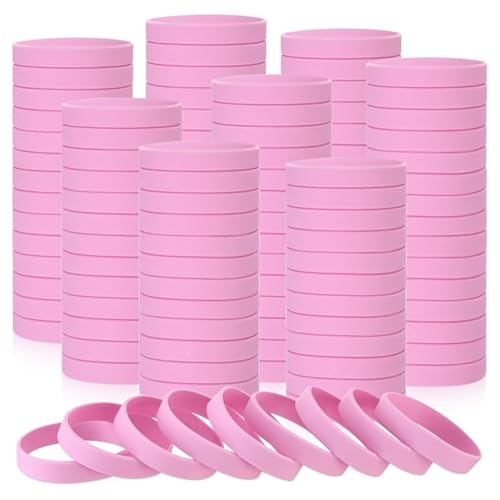 Kznifmk 100 Stück elastische Silikonarmbänder in leerer Farbe, dehnbar, für Frauen, Jugendliche, Geschenke, Studenten, Sportpartyzubehör, A Kznifmk 100 Stück elastische Silikonarmbänder in leerer Farbe, dehnbar, für Frauen, Jugendliche, Geschenke, Studenten, Sportpartyzubehör, A von Kznifmk