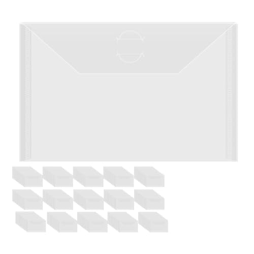 Kznifmk 150 Aufbewahrungsumschläge, 7 x 5 Zoll, wiederverschließbare Kunststoffumschläge, Aufbewahrungstasche für transparente Stempel, Zuschnitte, Scrapbookingpapier, einfach zu verwenden Kznifmk 150 Aufbewahrungsumschläge, 7 x 5 Zoll, wiederverschließbare Kunststoffumschläge, Aufbewahrungstasche für transparente Stempel, Zuschnitte, Scrapbookingpapier, einfach zu verwenden von Kznifmk