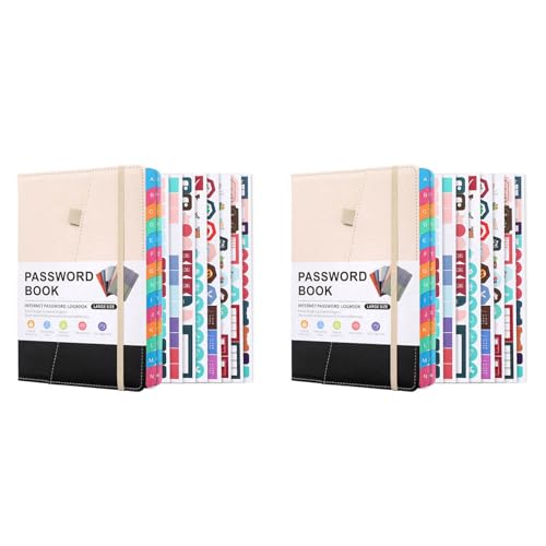 Kznifmk 2 x Passbuch mit Alphabetikregistern für ältere Menschen, Passbuch für detaillierte Verbindung der Adresse der Website, D Kznifmk 2 x Passbuch mit Alphabetikregistern für ältere Menschen, Passbuch für detaillierte Verbindung der Adresse der Website, D von Kznifmk