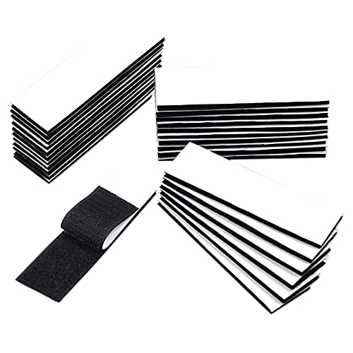 Kznifmk 50 Paar industrielle Hakenschnallenbänder, robustes Band, selbstklebendes Befestigungsband, rückseitig, für Büro zu Hause Kznifmk 50 Paar industrielle Hakenschnallenbänder, robustes Band, selbstklebendes Befestigungsband, rückseitig, für Büro zu Hause von Kznifmk