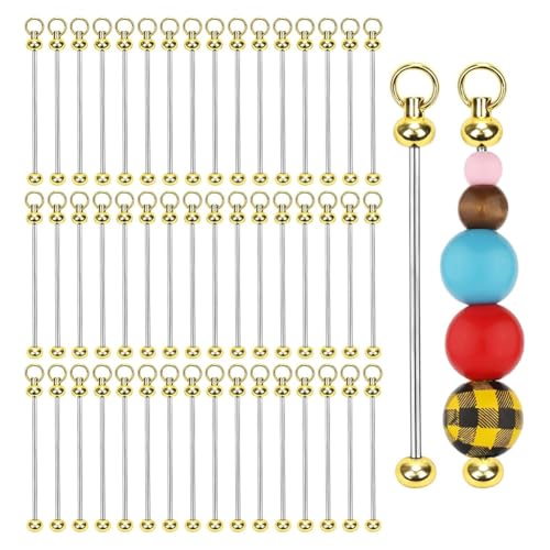 Kznifmk 50 Stück Schlüsselanhänger-Charms, blanko, Charms, Metallperlen, Schlüsselanhänger, abnehmbar, für Anhänger B Kznifmk 50 Stück Schlüsselanhänger-Charms, blanko, Charms, Metallperlen, Schlüsselanhänger, abnehmbar, für Anhänger B von Kznifmk