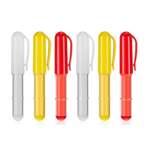 Kznifmk 6 Stück Nähkreide für Stoffmarker, Schneiderkreide, Rot, Gelb, Weiß Kznifmk 6 Stück Nähkreide für Stoffmarker, Schneiderkreide, Rot, Gelb, Weiß von Kznifmk