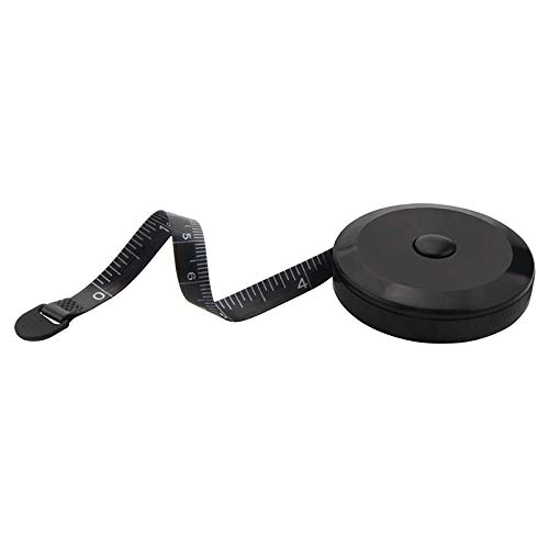Kznifmk Einziehbares Messgerät, doppelseitig, für Stoff, zum Schneidern, Handwerk, 15 cm, Schwarz Kznifmk Einziehbares Messgerät, doppelseitig, für Stoff, zum Schneidern, Handwerk, 15 cm, Schwarz von Kznifmk